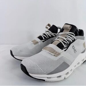 On CloudNova Stylish Women's Athletic Shoes in White Sand